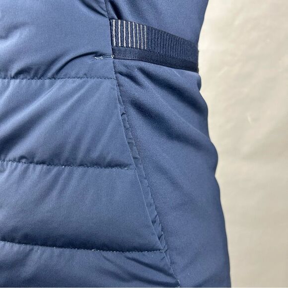 Lululemon Down For it All Vest Navy Goose Down Full Zip Running Jacket - Picture 6 of 8